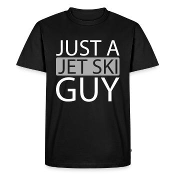 Jet Ski juste un gars de Jet Ski - T-shirt Premium bio Homme - noir - Devant - Nico (187cm)