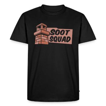 Escouade de ramonage - T-shirt Premium bio Homme - noir - Devant - Nico (187cm)