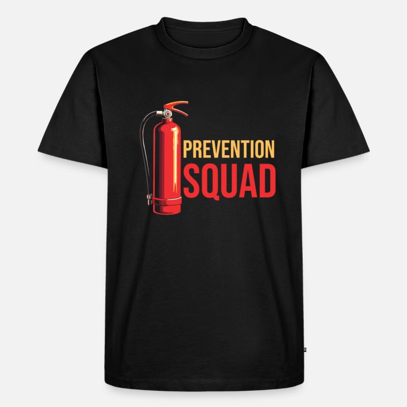 Brandschutzbeauftragter Kader - Männer Premium Bio T-Shirt - Schwarz