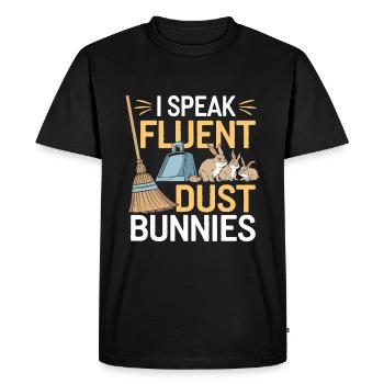 Housekeeper - Men's Premium Organic T-Shirt - black - Front - Nico (187cm)