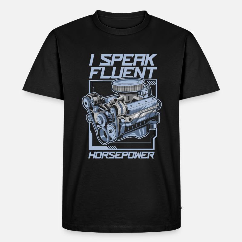 Automobildesigner - Männer Premium Bio T-Shirt - Schwarz