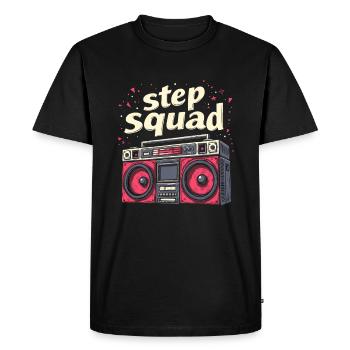 Choreographer Squad - Men's Premium Organic T-Shirt - black - Front - Nico (187cm)
