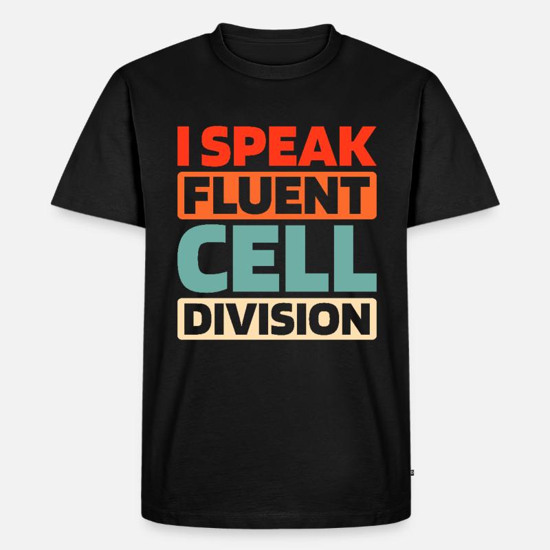 Biochemiker - Männer Premium Bio T-Shirt - Schwarz