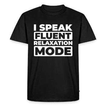 Esthéticienne - T-shirt Premium bio Homme - noir - Devant - Nico (187cm)