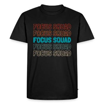 Chauffeur Squad - Men's Premium Organic T-Shirt - black - Front - Nico (187cm)