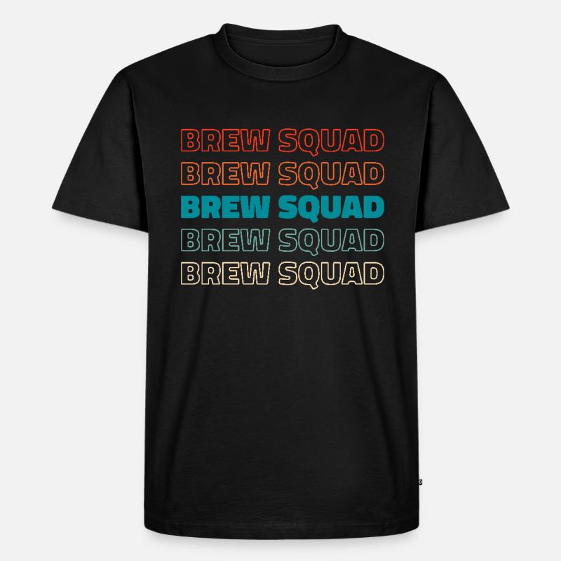 Biochemiker Kader - Männer Premium Bio T-Shirt - Schwarz