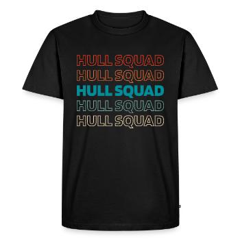 Brewer Squad - Men's Premium Organic T-Shirt - black - Front - Nico (187cm)