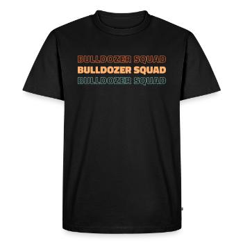 Escouade de trésorier - T-shirt Premium bio Homme - noir - Devant - Nico (187cm)
