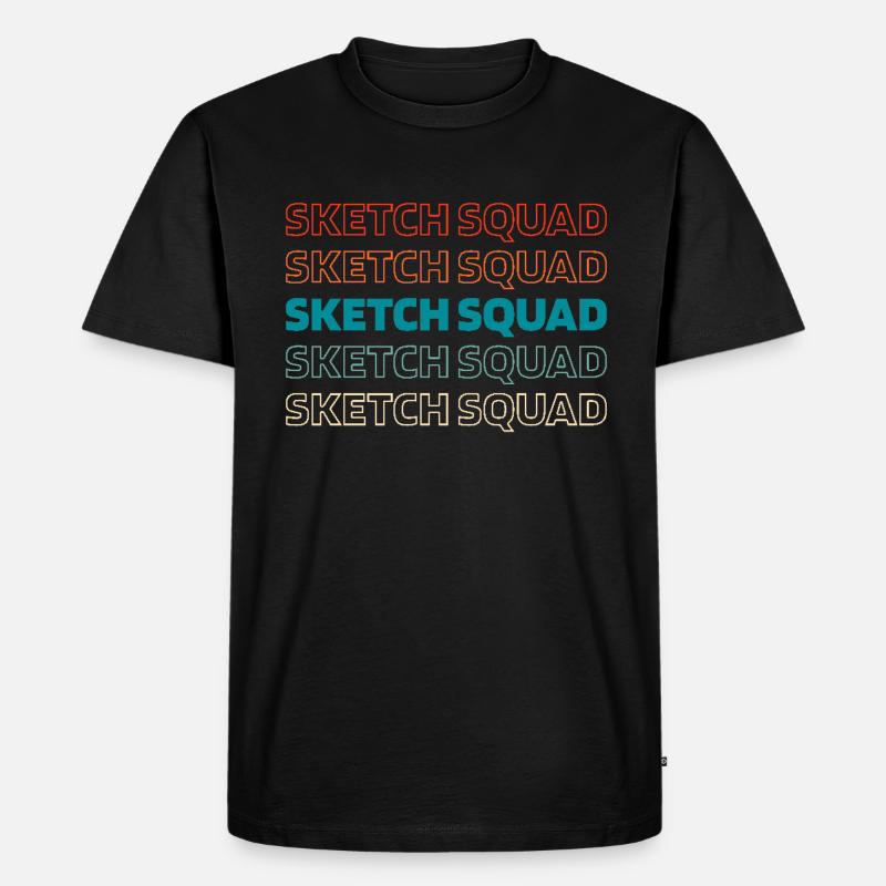 Schornsteinfeger Kader - Männer Premium Bio T-Shirt - Schwarz