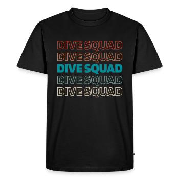 Cooking Cooking Squad - Men's Premium Organic T-Shirt - black - Front - Nico (187cm)