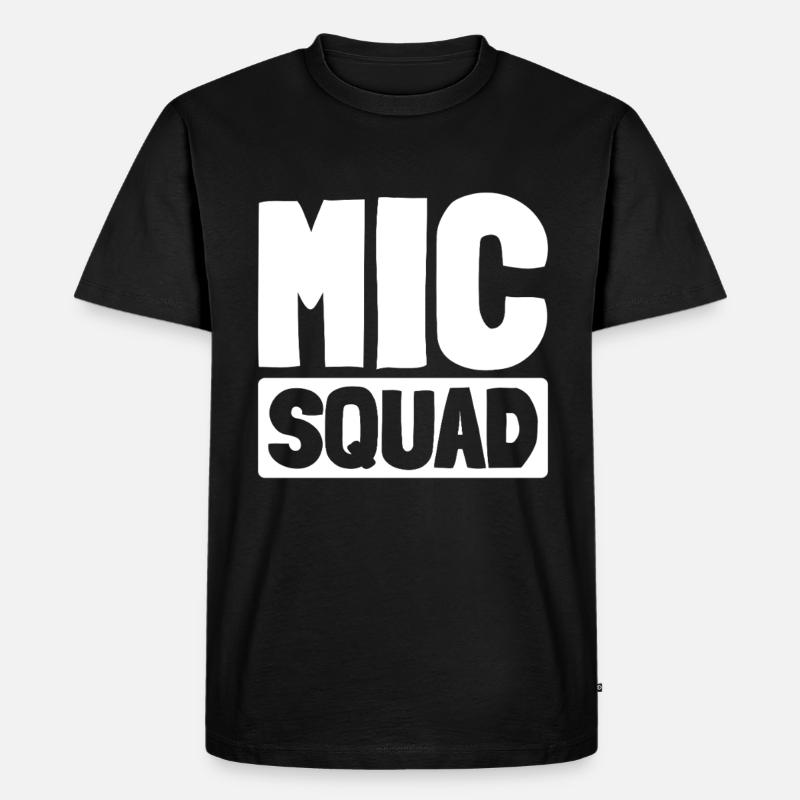 Biograph Kader - Männer Premium Bio T-Shirt - Schwarz
