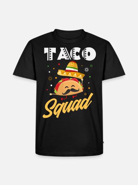 Taco Tacos Apperal - T-shirt Premium bio Homme - noir