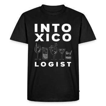 Bartender Alcohol Profession Gift - Men's Premium Organic T-Shirt - black - Front - Nico (187cm)