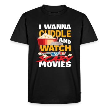 Film d’horreur Films Amateurs Cinéma - T-shirt Premium bio Homme - noir - Devant - Nico (187cm)