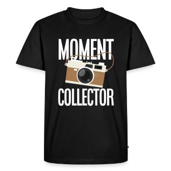 Photographe Photographe - T-shirt Premium bio Homme - noir - Devant - Nico (187cm)