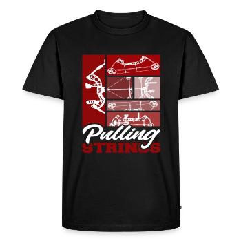 Archery Archery Archery - Men's Premium Organic T-Shirt - black - Front - Nico (187cm)