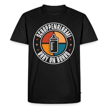 Alarme de bouteille - T-shirt Premium bio Homme - noir - Devant - Nico (187cm)
