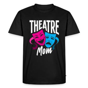 Comédies musicales pour maman de théâtre et maudite musicale - T-shirt Premium bio Homme - noir - Devant - Nico (187cm)