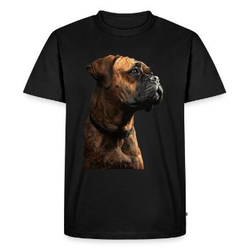 Bullmastiff - T-shirt Premium bio Homme - noir - Devant - Nico (187cm)