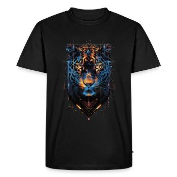 Jaguar - T-shirt Premium bio Homme - noir - Devant - Nico (187cm)