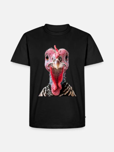 Turkey - Men's Premium Organic T-Shirt - black