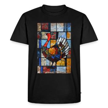 Turquie - T-shirt Premium bio Homme - noir - Devant - Nico (187cm)