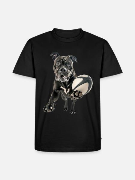 Cane Corso - Männer Premium Bio T-Shirt - Schwarz