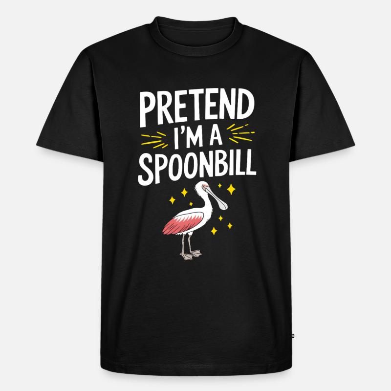 Löffler - Männer Premium Bio T-Shirt - Schwarz