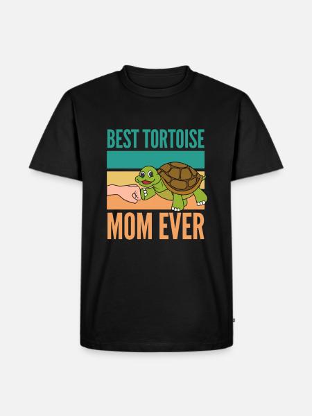 Best turtle moma ever - Men's Premium Organic T-Shirt - black