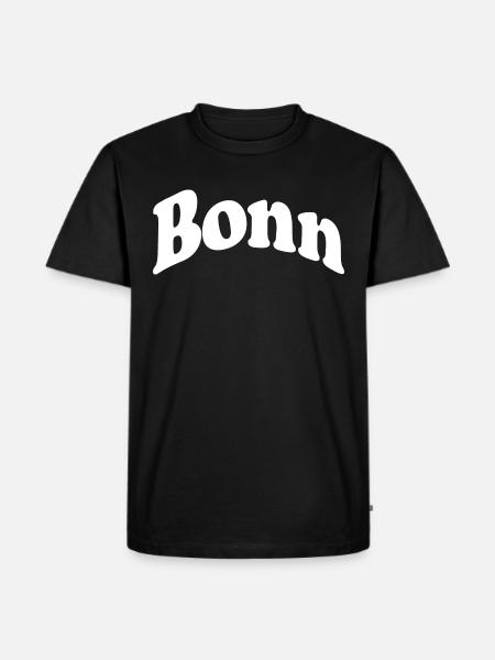 Bonn - Men's Premium Organic T-Shirt - black