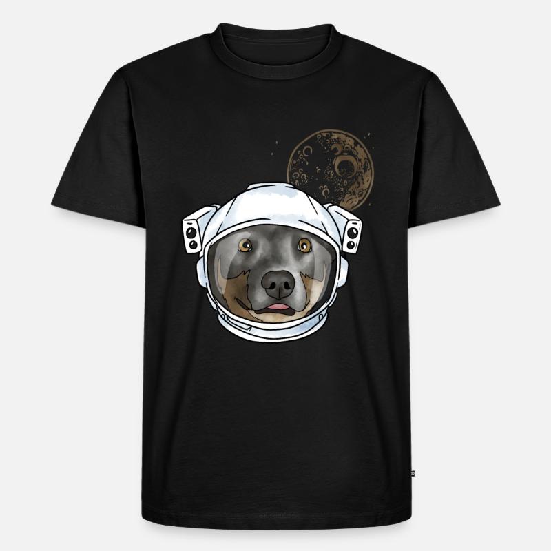 Australian Cattle Dog - Männer Premium Bio T-Shirt - Schwarz