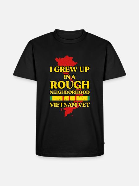 Vietnam Veteran - Men's Premium Organic T-Shirt - black