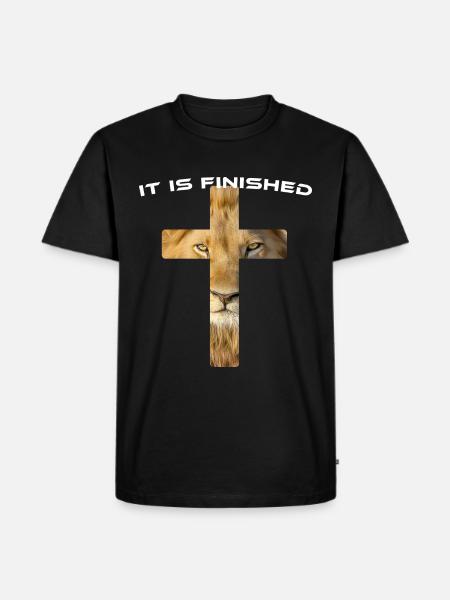 It's done - it's finished - Men's Premium Organic T-Shirt - black