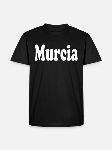MURCIA - Männer Premium Bio T-Shirt - Schwarz