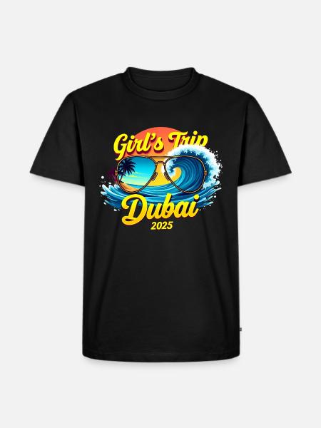 Weekend Birthday Dubai 2025 - Men's Premium Organic T-Shirt - black