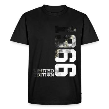60TH BIRTHDAY LIMITED EDITION 1966 - Men's Premium Organic T-Shirt - black - Front - Nico (187cm)