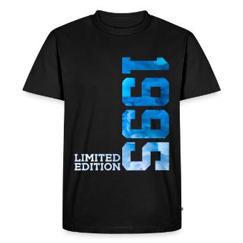 31E ANNIVERSAIRE ÉDITION LIMITÉE 1995 - T-shirt Premium bio Homme - noir - Devant - Nico (187cm)
