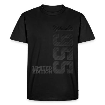 71ST BIRTHDAY LIMITED EDITION 1955 - Men's Premium Organic T-Shirt - black - Front - Nico (187cm)
