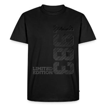 43RD BIRTHDAY LIMITED EDITION 1983 - Men's Premium Organic T-Shirt - black - Front - Nico (187cm)