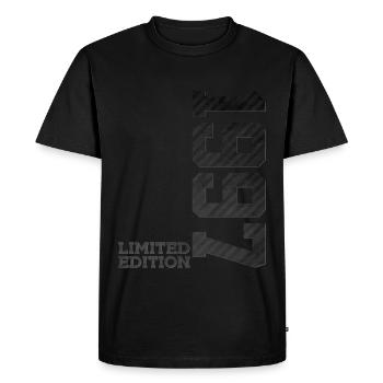 29E ANNIVERSAIRE ÉDITION LIMITÉE 1997 - T-shirt Premium bio Homme - noir - Devant - Nico (187cm)