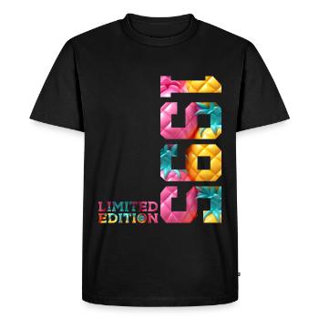 31E ANNIVERSAIRE ÉDITION LIMITÉE 1995 - T-shirt Premium bio Homme - noir - Devant - Nico (187cm)