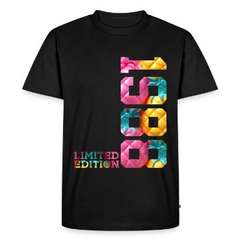 38TH BIRTHDAY LIMITED EDITION 1988 - Men's Premium Organic T-Shirt - black - Front - Nico (187cm)
