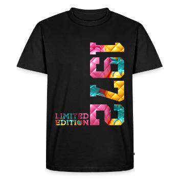 54TH BIRTHDAY LIMITED EDITION 1972 - Men's Premium Organic T-Shirt - black - Front - Nico (187cm)