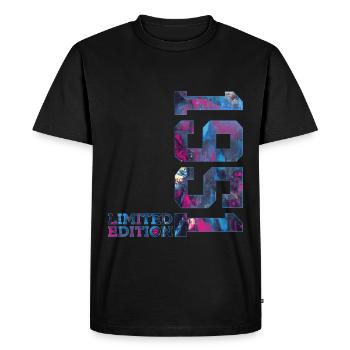 75TH BIRTHDAY 75TH ANNIVERSARY LIMITED EDITION 1951 - Men's Premium Organic T-Shirt - black - Front - Nico (187cm)