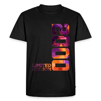 ÉDITION LIMITÉE 2000 26 ANS 26E ANNIVERSAIRE - T-shirt Premium bio Homme - noir - Devant - Nico (187cm)