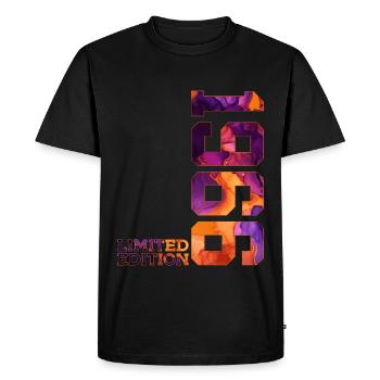 60E ANNIVERSAIRE 60 ANS ÉDITION LIMITÉE 1966 - T-shirt Premium bio Homme - noir - Devant - Nico (187cm)