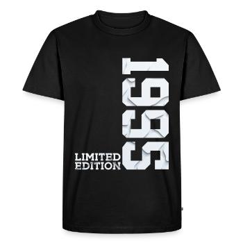 31E ANNIVERSAIRE ÉDITION LIMITÉE 1995 - T-shirt Premium bio Homme - noir - Devant - Nico (187cm)