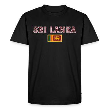 Sri Lanka - Men's Premium Organic T-Shirt - black - Front - Nico (187cm)