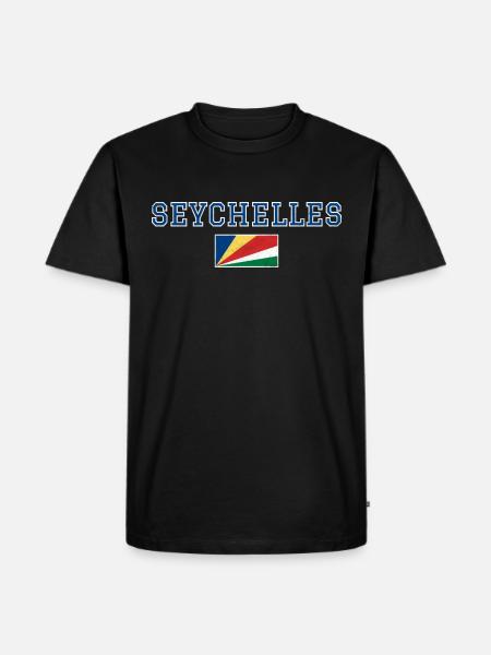 Seychelles - Men's Premium Organic T-Shirt - black