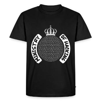 Programmer Coder Software Developer - Men's Premium Organic T-Shirt - black - Front - Nico (187cm)